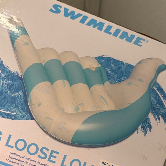 Swimline Hang Loose pool Lounger 80”-75” - Picture 5 of 5